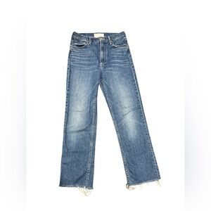 Mother Superior High Waisted Rider Skimp Jeans, 28